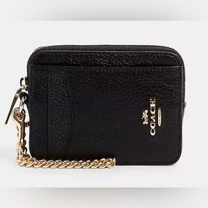 COACH ZIP CARD CASE
